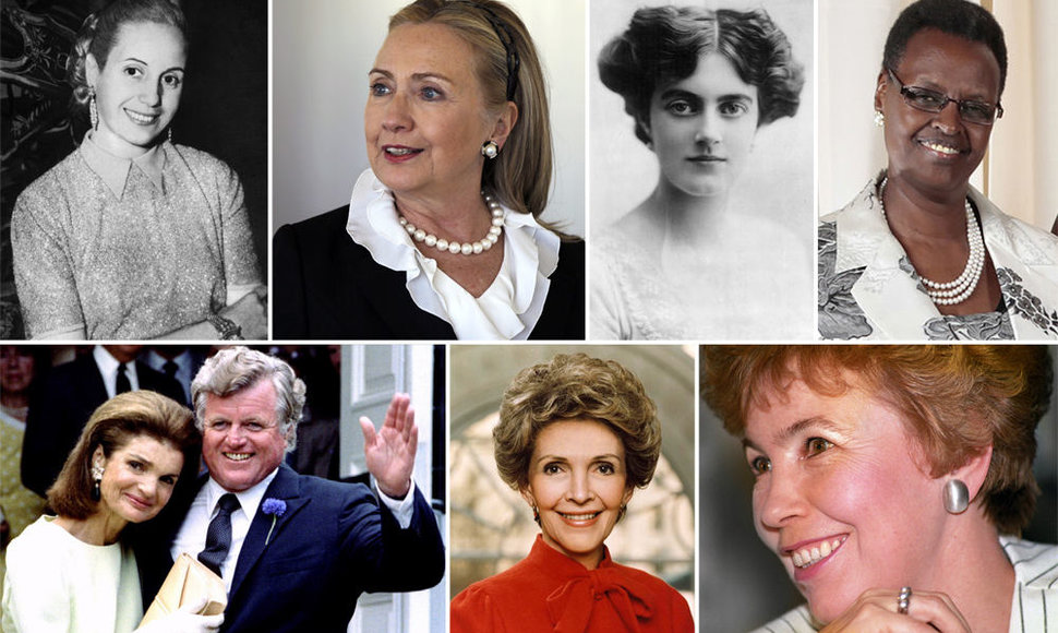 Įtakingiausios XX amžiaus politikų žmonos