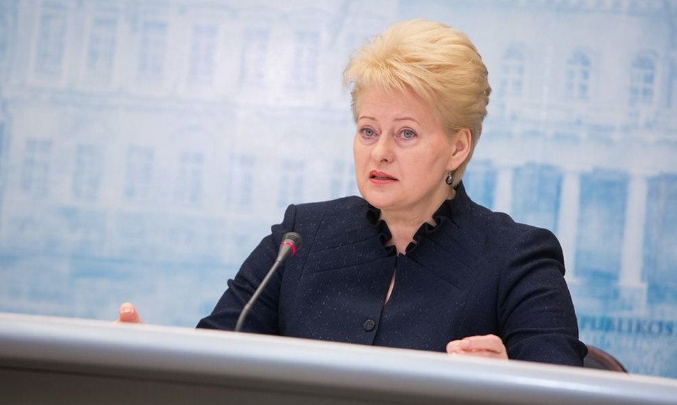 Lietuvos prezidentė Dalia Grybauskaitė