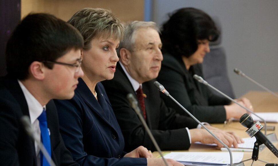 Darbo partijos spaudos konferencija
