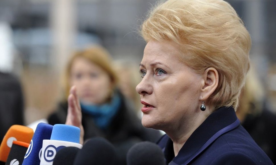 Lietuvos prezidentė Dalia Grybauskaitė