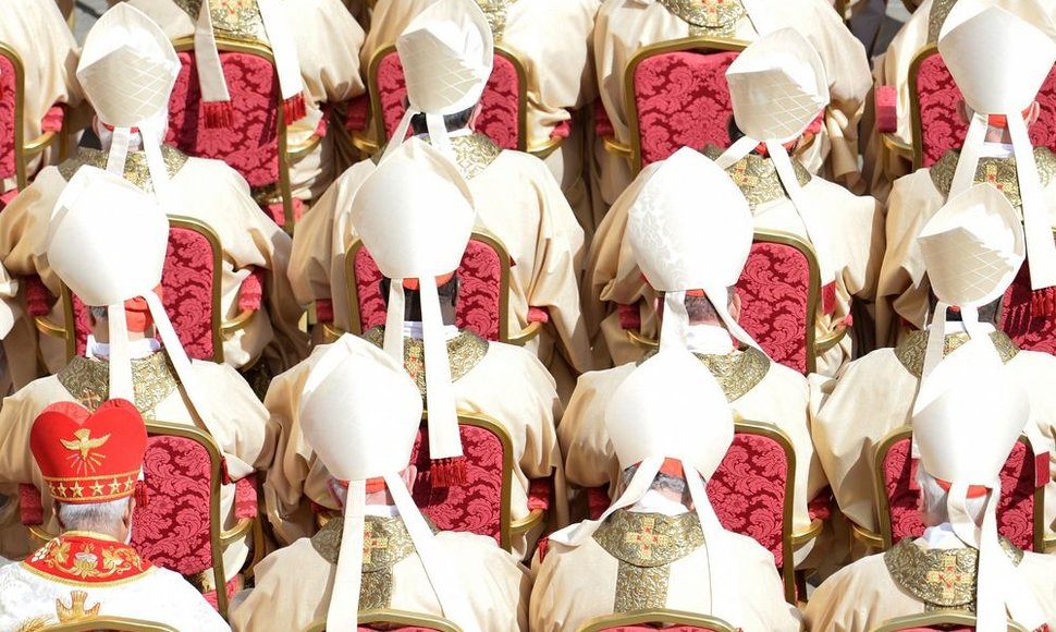 Kardinolai popiežiaus Pranciškaus inauguracijos ceremonijoje 