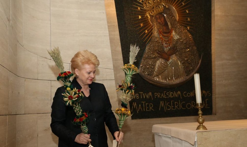 Dalia Grybauskaitė Vatikane