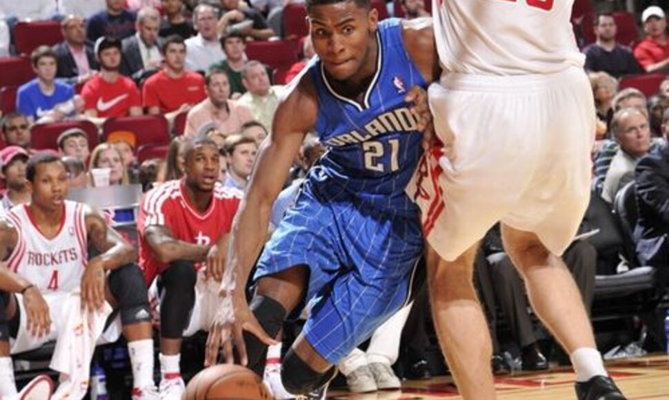 Maurice'as Harklessas ir Donatas Motiejūnas