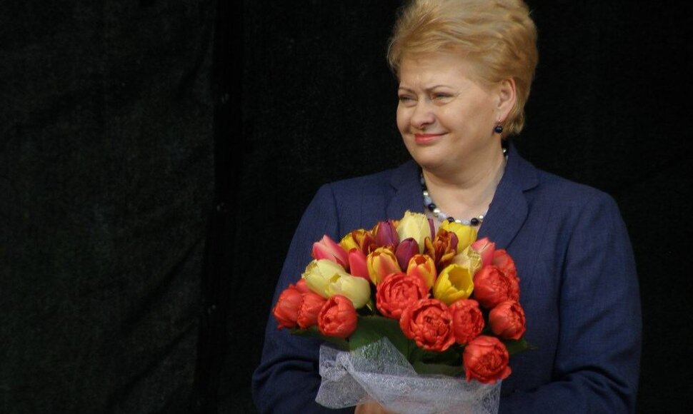 Dalia Grybauskaitė Burbi&scaron;kio dvare
