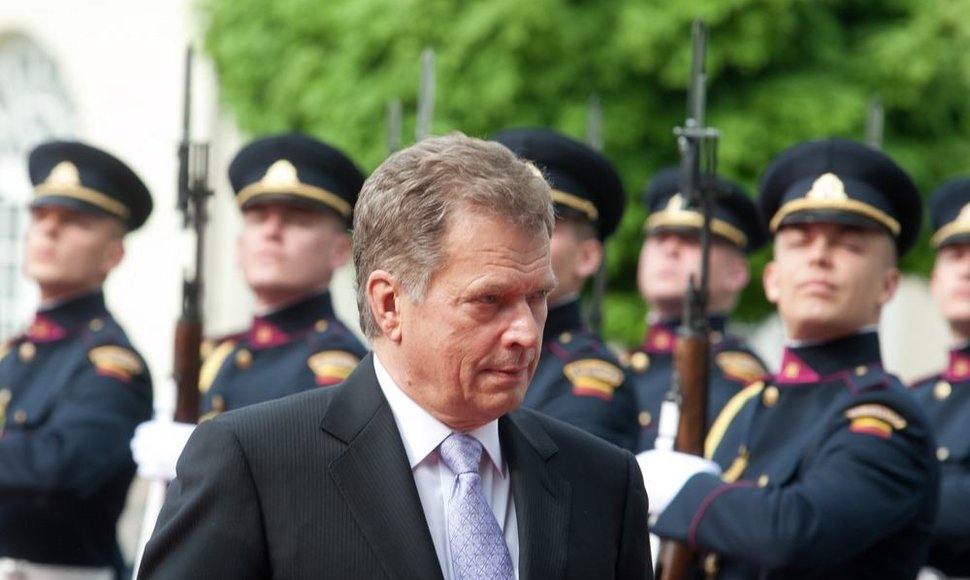 Suomijos prezidentas Sauli Niinisto