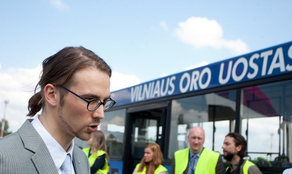 Vilniaus oro uosto vadovas Gediminas Almantas