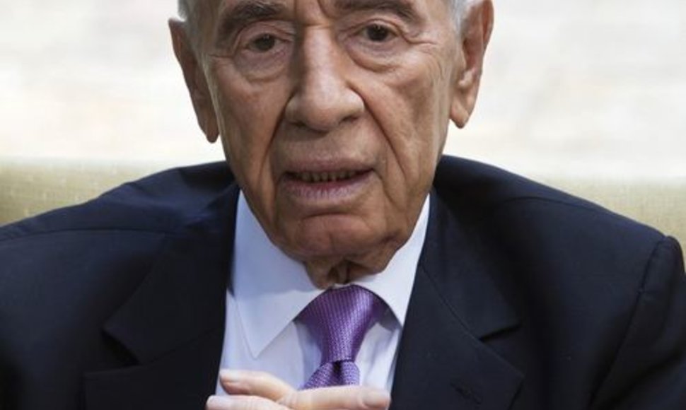 Izrealio prezidentas Shimonas Peresas