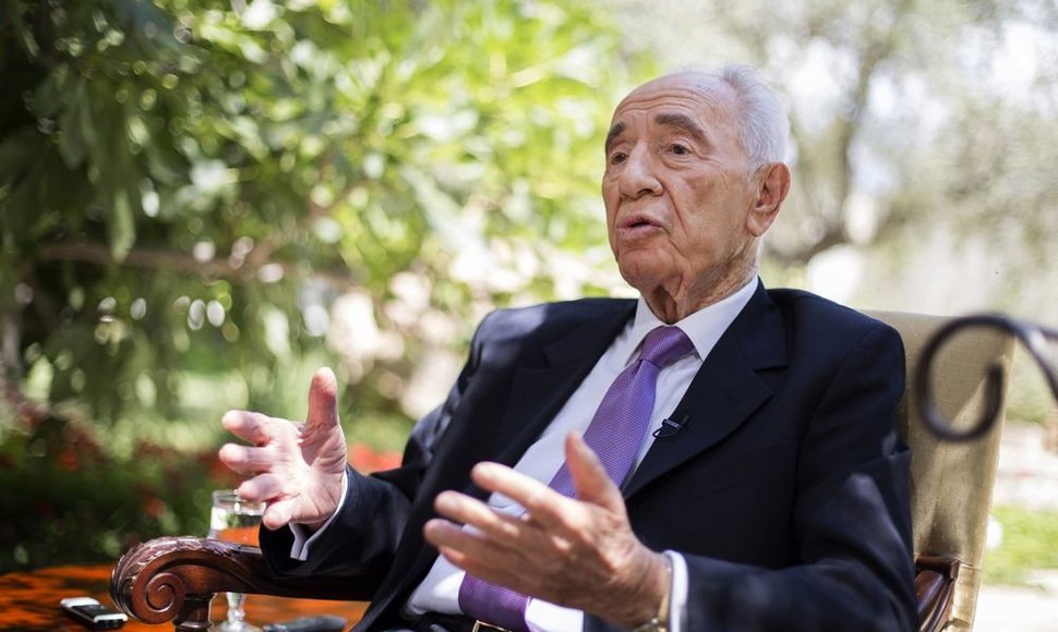 Izrealio prezidentas Shimonas Peresas