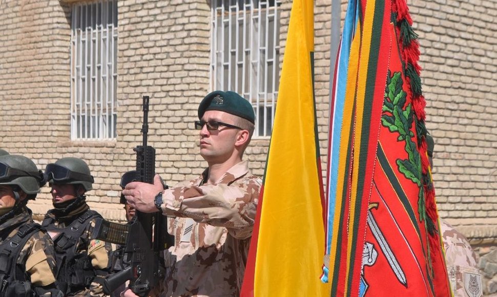 Tranzicijos ceremonijos akimirka 