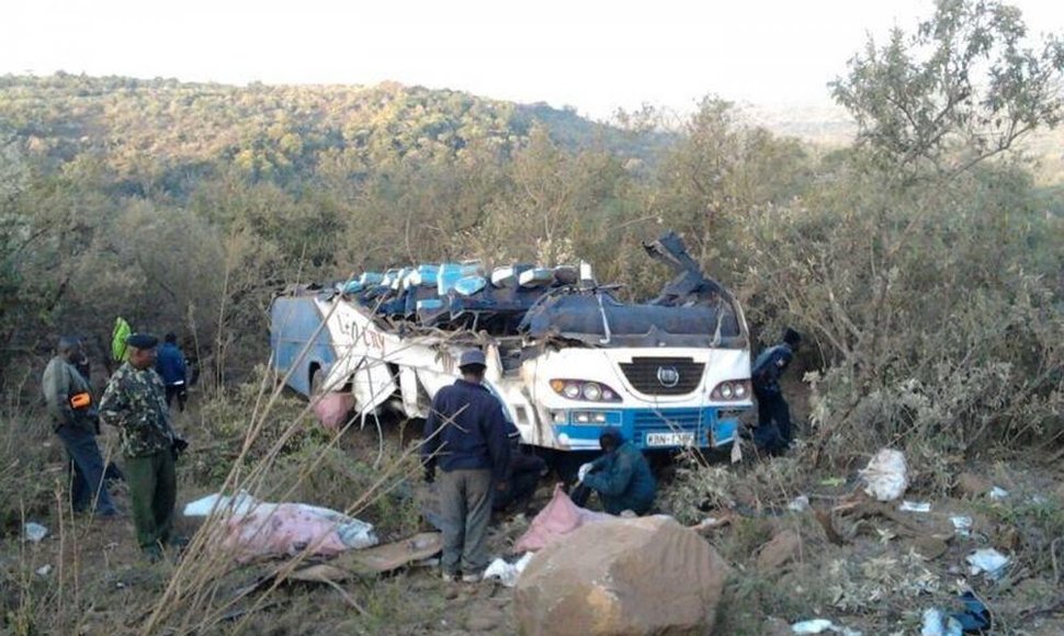 Autobuso avarija Kenijoje