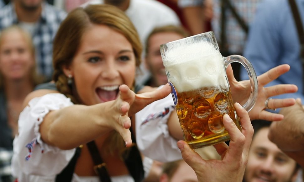 „Oktoberfest“ alaus šventė Miunchene