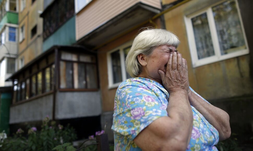 Moteris Ukrainoje