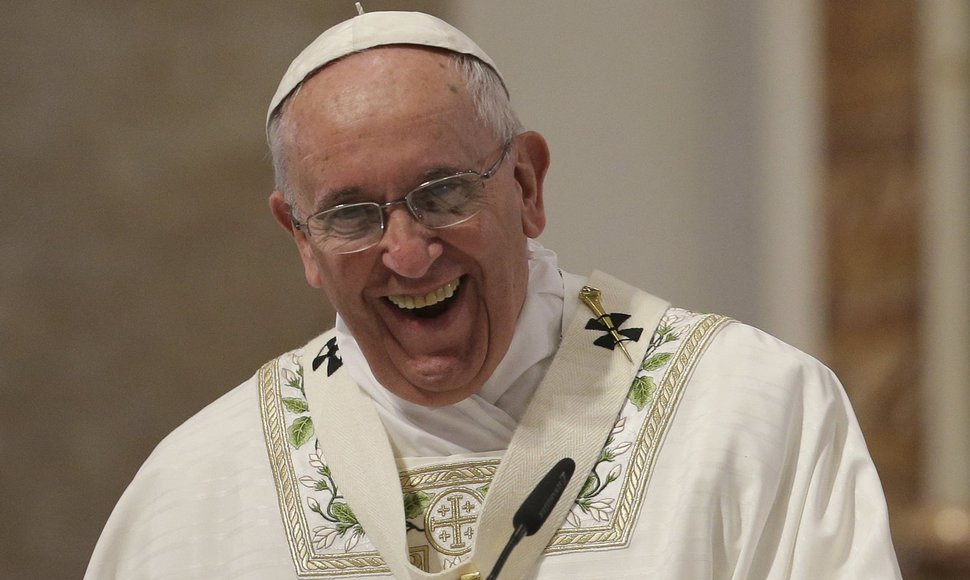 Popiežius Pranciškus Maniloje