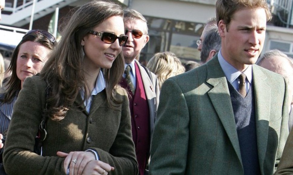 Kate Middleton ir Didžiosios Britanijos princas Williamas
