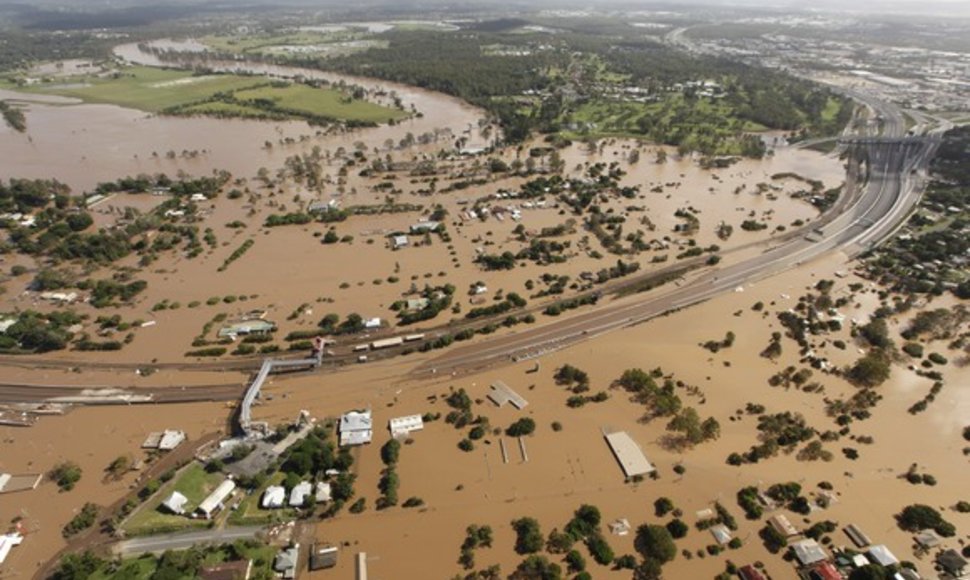 Potvynis Brisbane