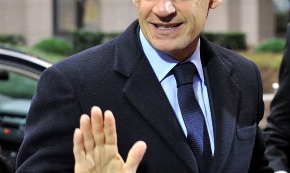 Prancūzijos prezidentas Nicolas Sarkozy