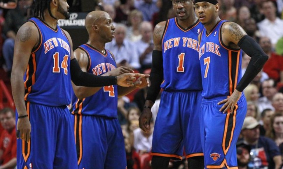 Niujorko „Knicks“ krepšininkai