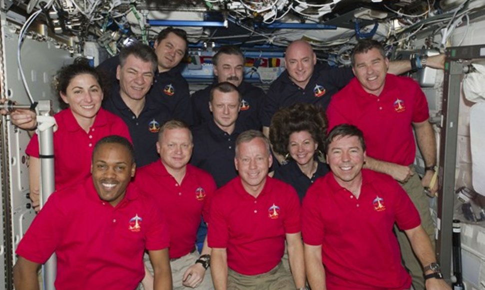 Astronautai tarptautinėje kosmoso stotyje