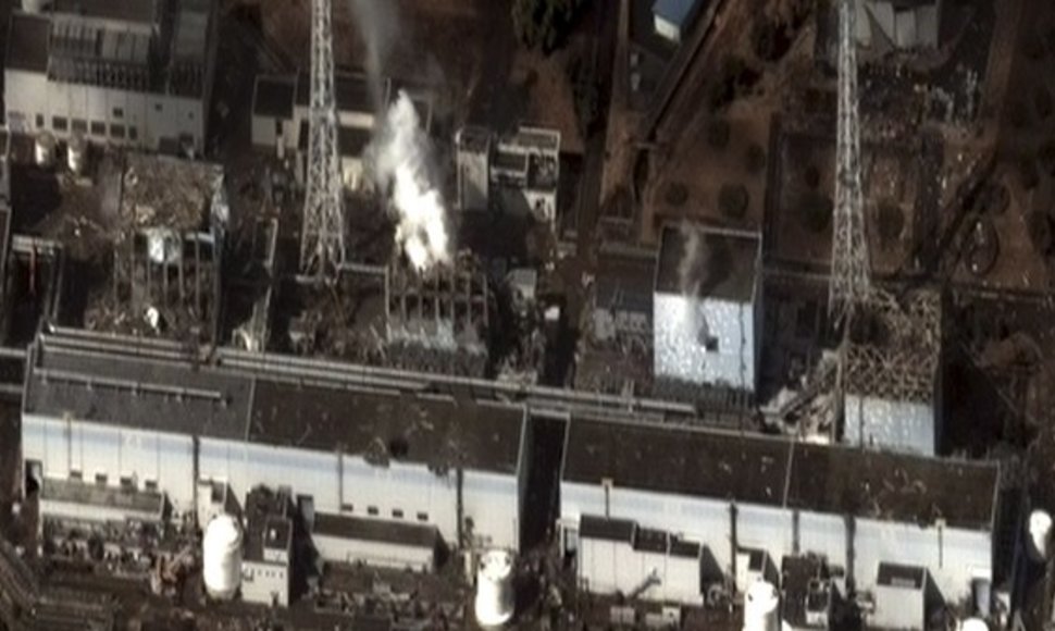 Fukušimos-1 atominė elektrinė trečiadienio rytą