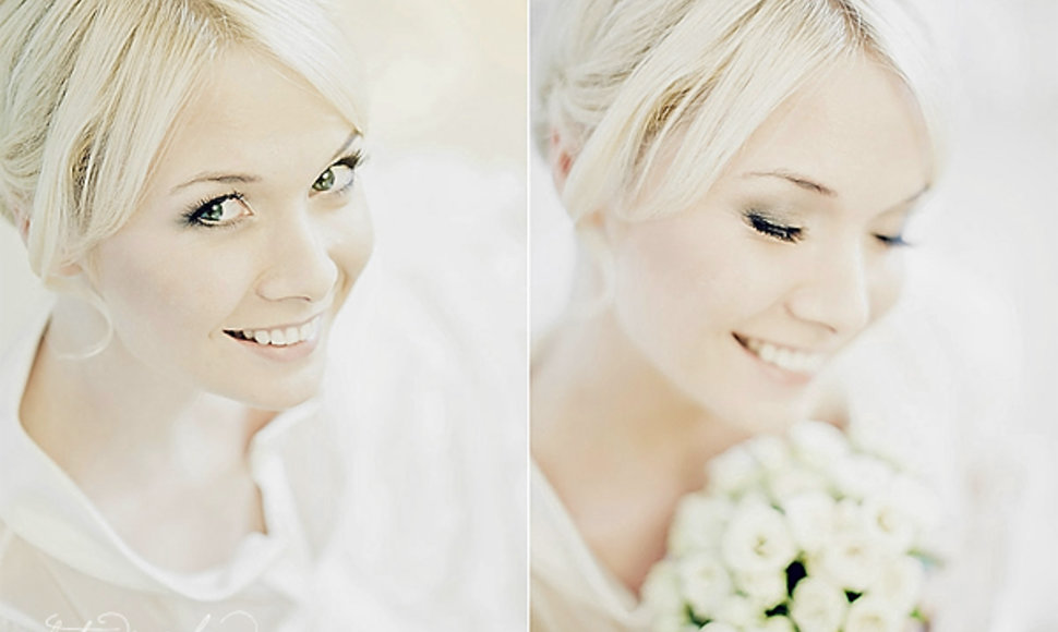 Natalija Bunkė vestuvinėje fotosesijoje