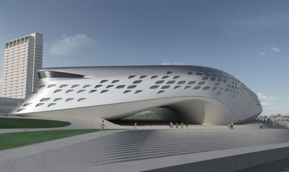 Guggenheimo muziejus (Z.Hadid projektas)