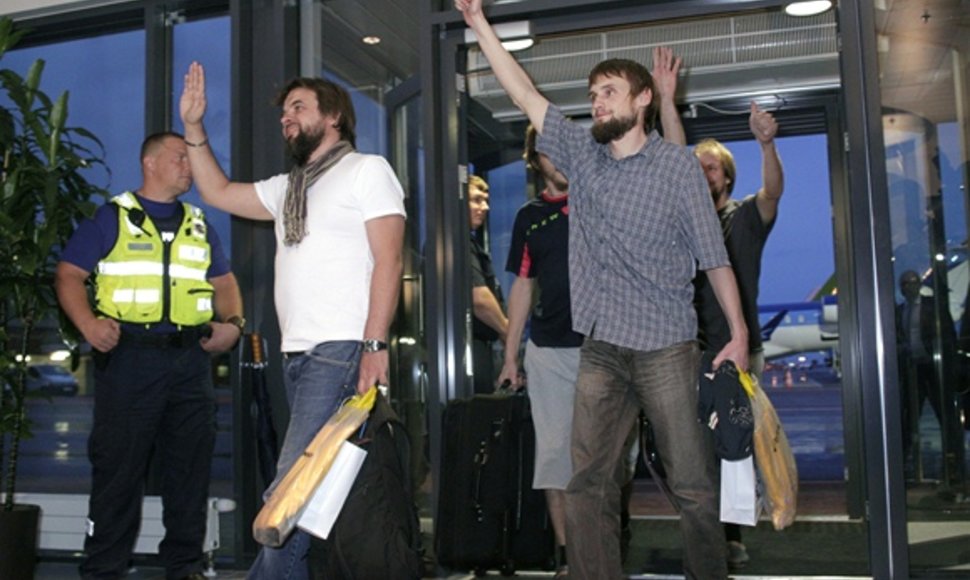 Libane pagrobti Estijos turistai grįžo tėvynę