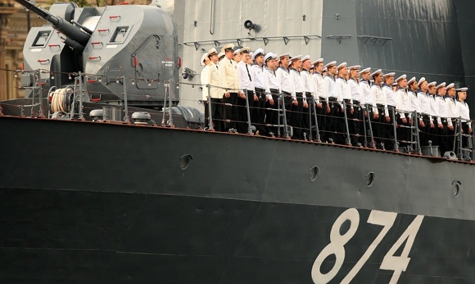Rusijos karinio laivyno jūreiviai