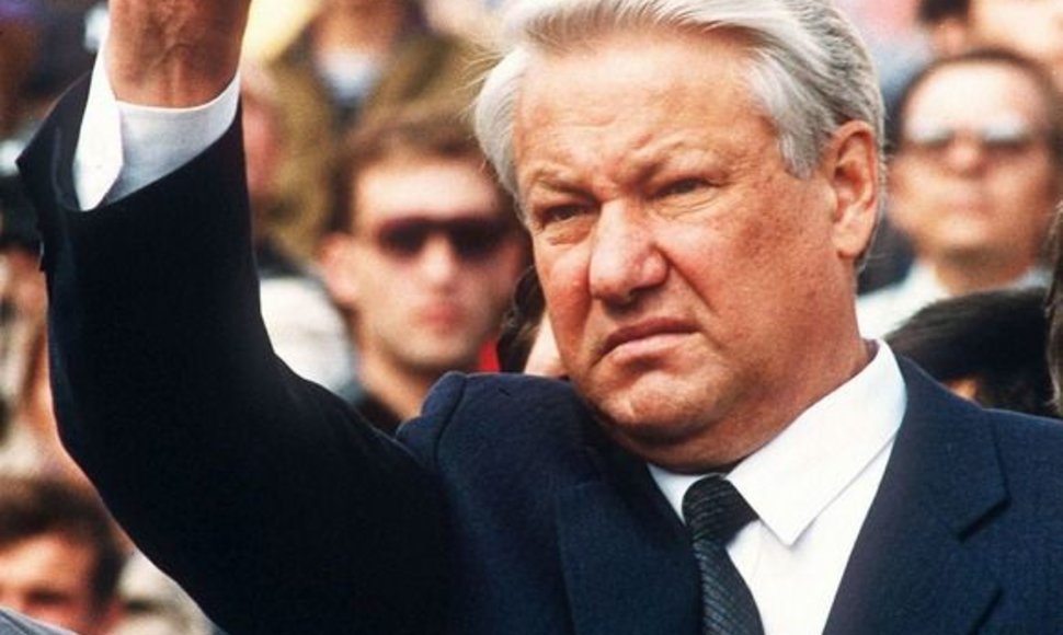 Borisas Jelcinas 1991 metų rugpjūčio 24-ąją