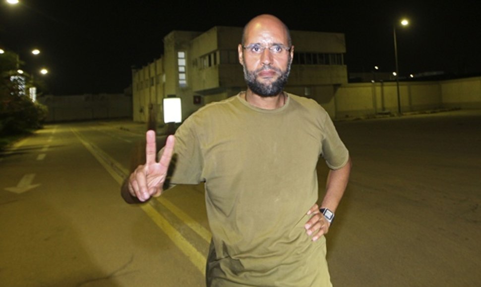 Muamaro Kadhafi sūnus Saifas al Islamas
