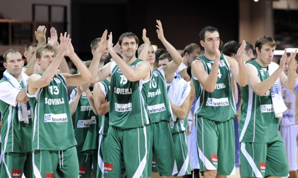 Slovėnijos krepšininkai