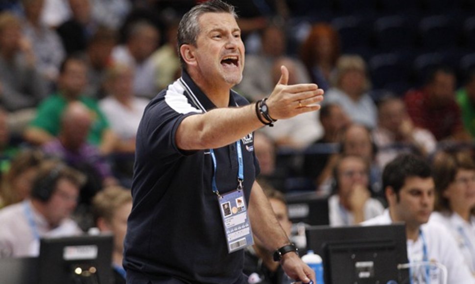 Graikijos krepšinio rinktinės treneris Ilias Zouras
