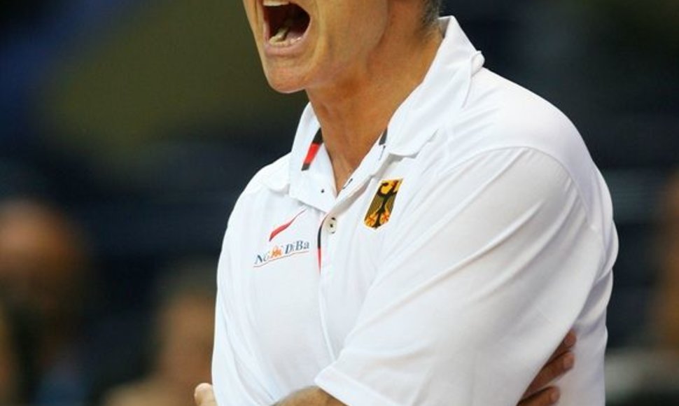 Vokietijos vyrų krepšinio rinktinės treneris Dirkas Bauermannas