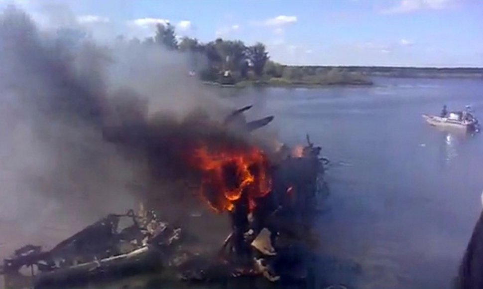 Rusijoje sudužo lėktuvas Jak-42