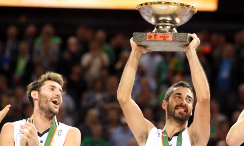 2011-aisiais Europos krepšinio čempionato taurė atiteko Ispanijos krepšininkams 