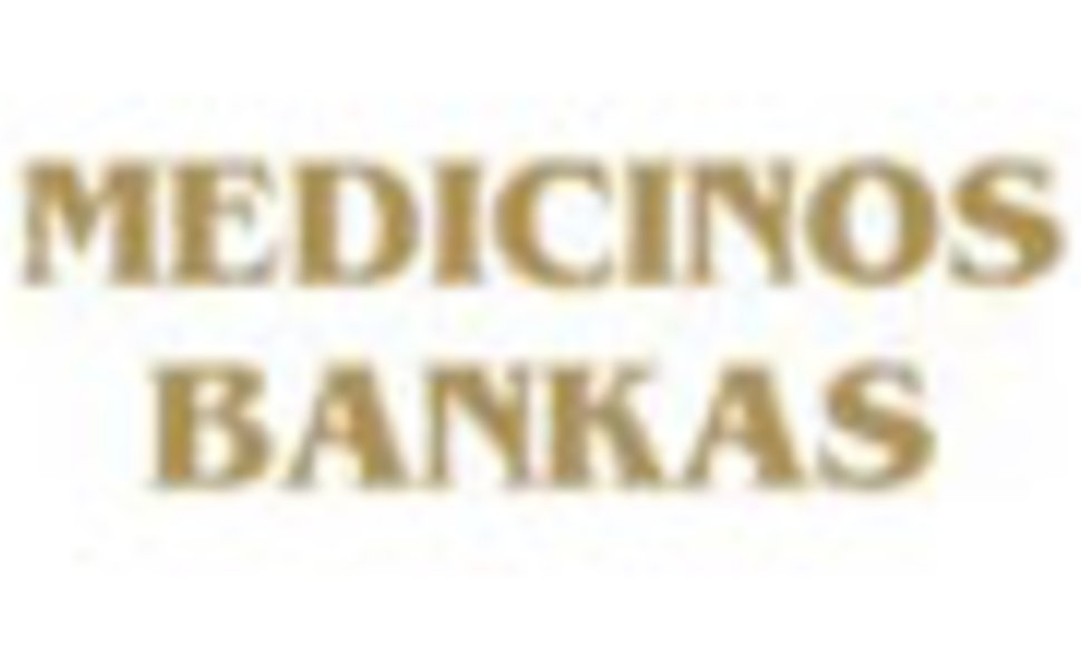 medicinos mažas banko logotipas