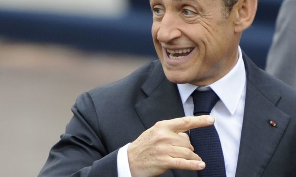 Prancūzijos prezidentas Nicolas Sarkozy 2