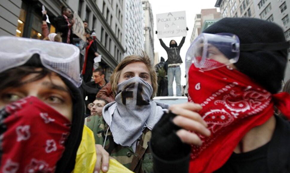 Demonstrantai