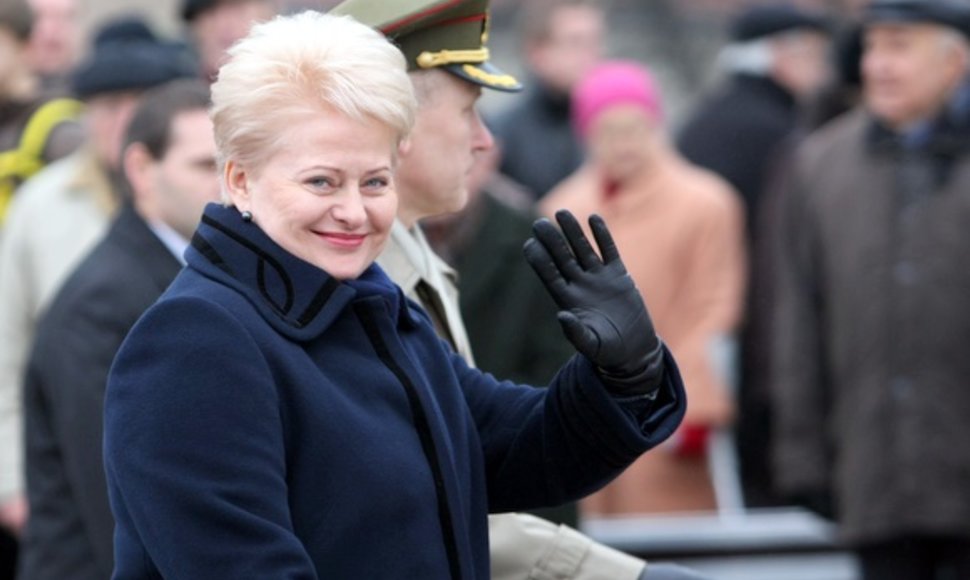 Lietuvos prezidentė Dalia Grybauskaitė ir Arvydas Pocius