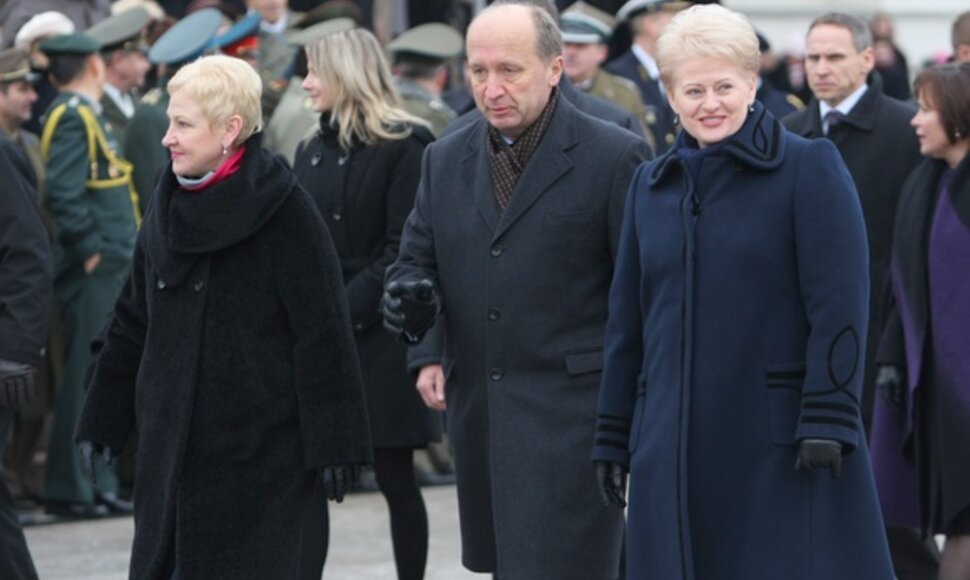 Irena Degutienė, Andrius Kubilius ir Dalia Grybauskaitė