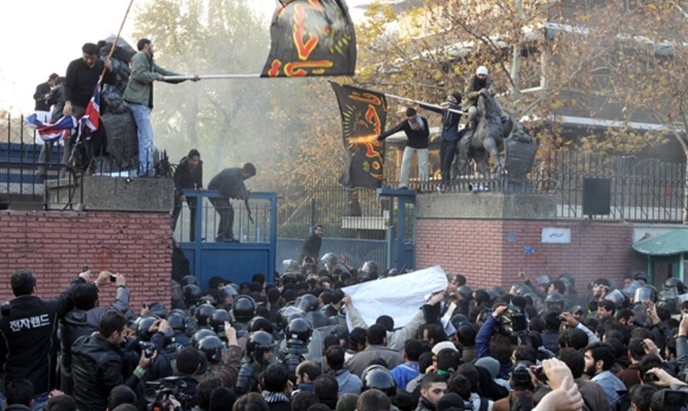 Protestas Teherane