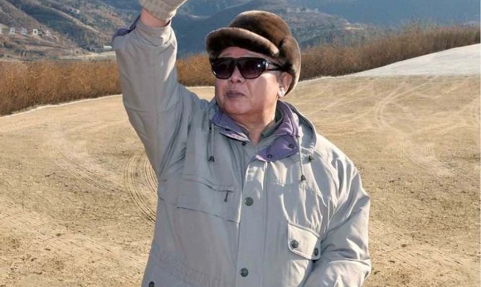 Šiaurės Korėjos lyderis Kim Jong-Ilas