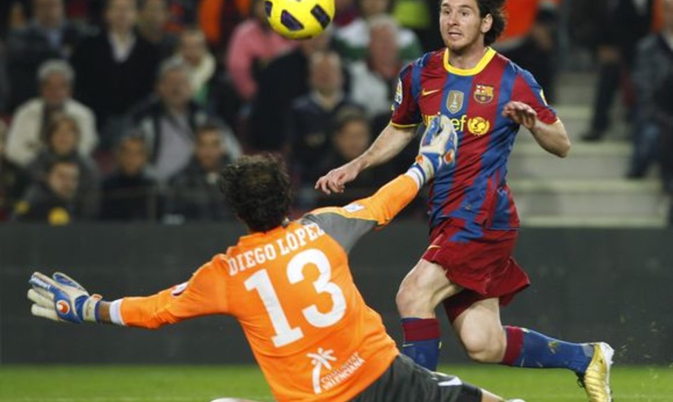 L.Messi mače pelnė du įvarčius