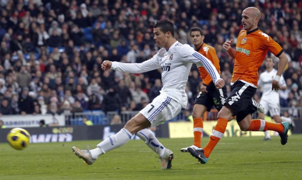 C.Ronaldo pelnė abu įvarčius nugalėtojams