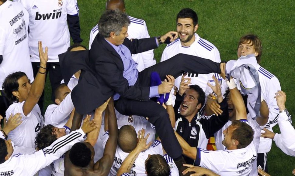 Jose Mourinho atvedė komandą į čempionų titulą.