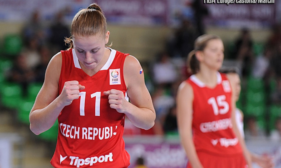 Čekijos krepšininkės užsitikrino vietą ketvirtfinalyje
