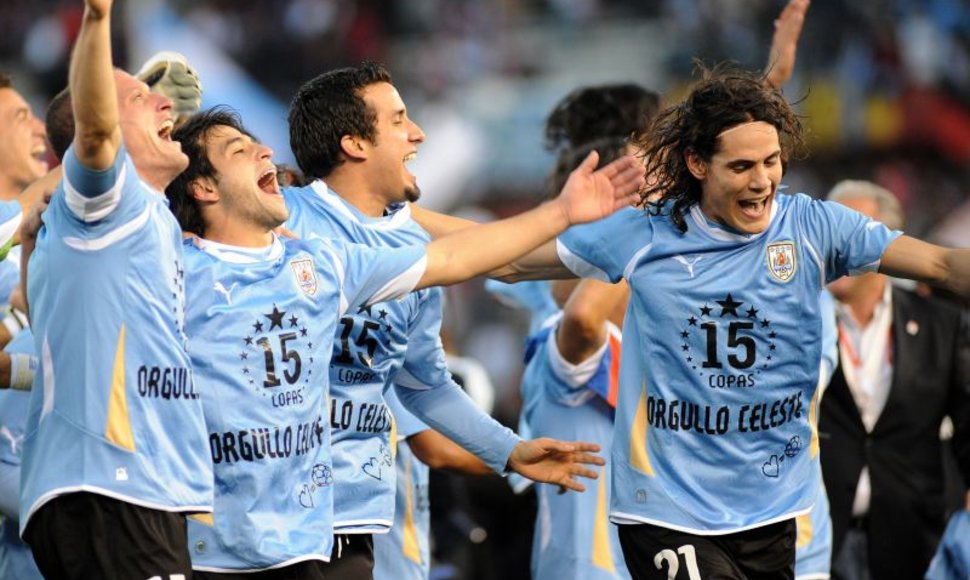 Finale triumfavvo Urugvajaus futbolo rinktinė