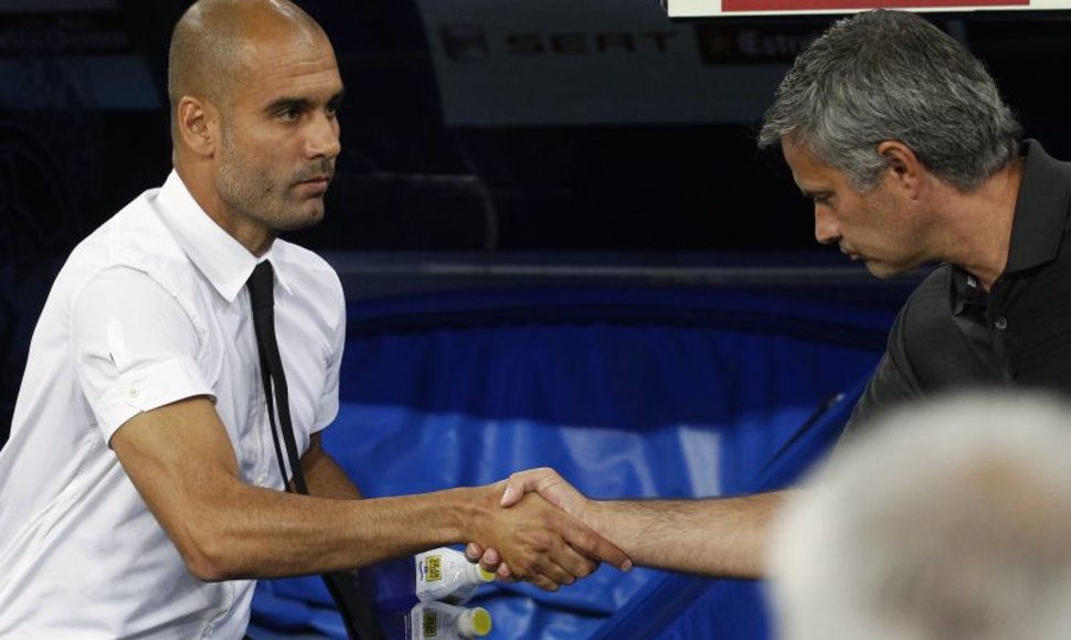 Pepe Guardiola ir Jose Mourinho