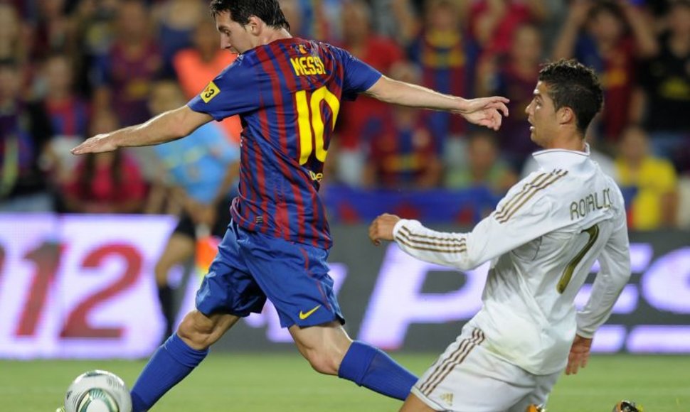Cristiano Ronaldo prieš Leonelį Messi