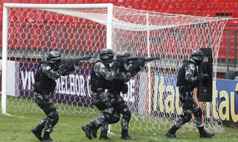 Incidentas įvyko "Arena da Baixada" stadione 