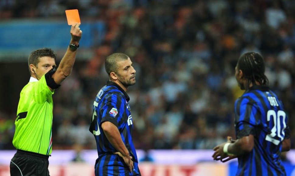 Milano futbolininkams skirtos piniginės sankcijos
